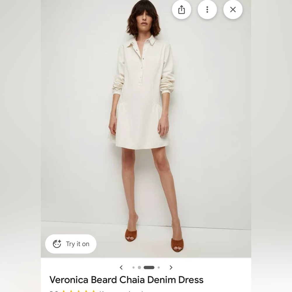 Veronica Beard Chaia Denim Dress